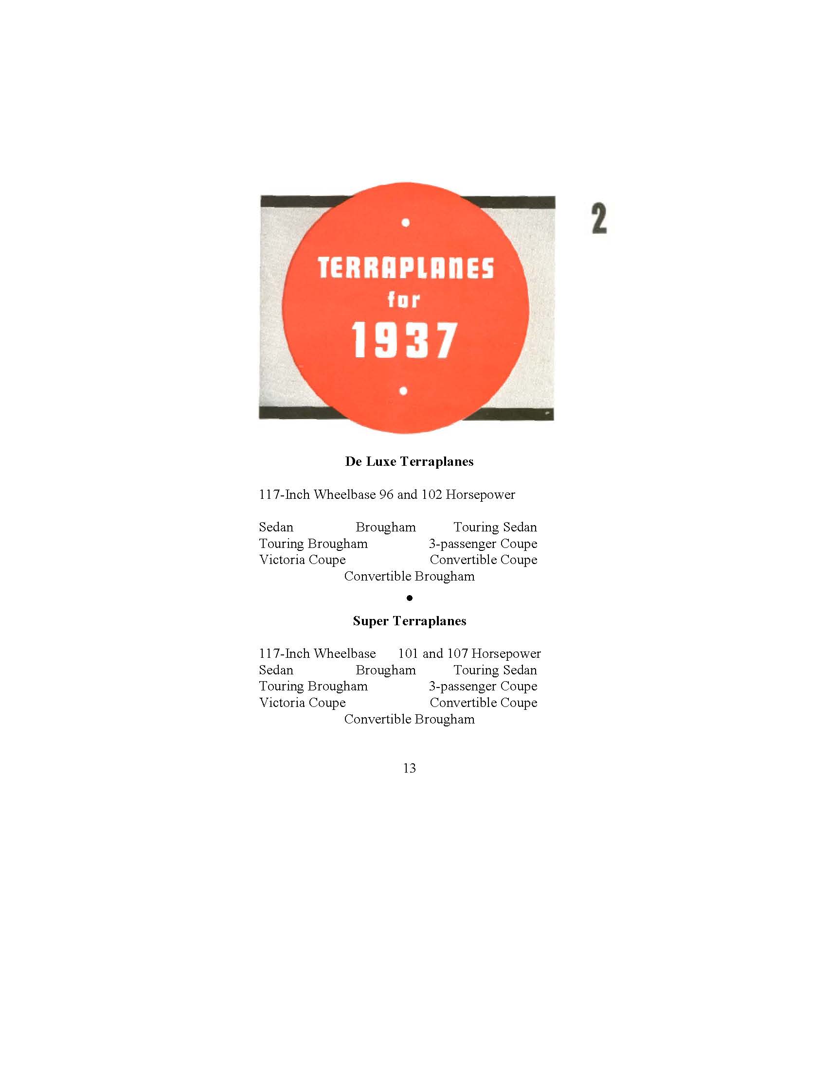 1937 Hudson Salesmans Booklet Page 195